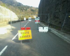 Fermeture de la RD119