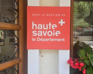 Remerciements pour les subventions du Département de la Haute-Savoie