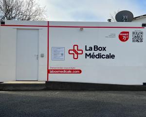 Inauguration de notre box médicale