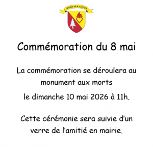 Cérémonie de commémoration du 8 mai